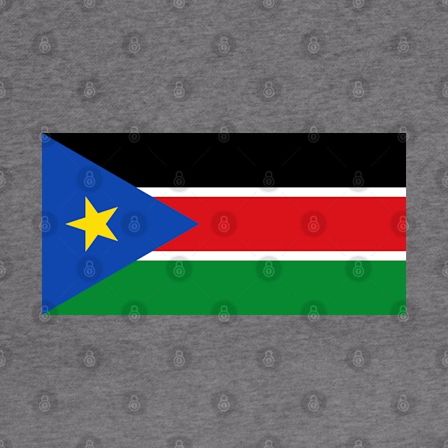 Flag of South Sudan by COUNTRY FLAGS